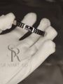 vairal ss steel New style Men Cuban Link Chain Bracelet Shiny Rhinestone Inlaid Bangle JewelrAyatul Kursi Cuff Bangles For Women Men Stainless Steel Simple Carve Bangle Messager Islam Muslim Arabic Style Jewelry Gift WANNA. 