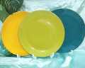 serving dish 12'ínch size colourul serving dish.
