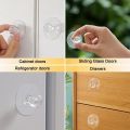4 Pcs Adhesive Knob Small Crystal Knobs Door Helper. 