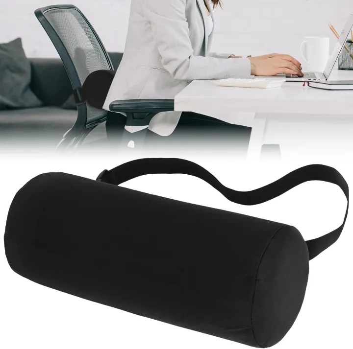 Lumbar%20Roll%20Pillow%20for%20Lower%20Back,%20Lumbar%20Support%20Pillow%20Memory%20Foam%20Roll%20Pillow%20with%20Removable%20Washable%20Cover%20Ergonomic%20Neckroll%20Pillow%20with%20Elastic%20Strap%20Length%20Back%20Support%20Roll%20for%20Chair%20-%20Image%202