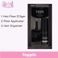Toppik Hair Perfecting Toolkit (Hair Fiber 27.5g, Fiber Applicator and Hair Organizer). 