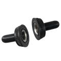 【Limited Time Only】 10PCS Waterproof Black Electrical Switch Covers 6mm Waterproof Rocker Mini Screw Switch Covers.