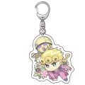 Anime Keychain JoJo Bizarre Adventure Man Key Chain for Women Accessories Cute Bag Pendant Key Ring Acrylic Cartoon Friends Gift.
