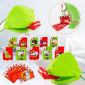 Frog Mask Wagging Tongue Lick Cards Board Games for Children Family Party Toys Antistress Funny Desktop Puzzle Game Toys. 