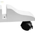 Screen Divider Stand Wooden Frame Wood Base for Dressing Room Office.