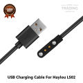 Haylou Solar LS02 Magnetic Charging Cable High Quality USB Charger Cable USB Charging Cable Dock Bracelet Charger for Haylou Solar LS02 Smart Watch.