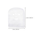 100pcs White Disposable Spa Face Gauze Mask Paper Sheet Beauty Salon Special Gauze Block Pre-Cut Facial Sheet Skin Fiber Paper SupermanS.