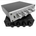 HIFI Lossless 1 Input 4 Output RCA HUB Audio Distributor (Silver). 