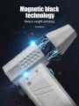 140000RPM Mini Turbo Jet Fan Brushless Motor Handheld Duct Fan 52M/S Portable Turbo Fan Type-C Charging with Power Display Compu.