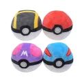 12cm Pokemon Ball Plush Toys Poke Ball Pokeball Pokemon Stuffed Anime Doll Master Great Ball Master Ball Ultra Ball Strange Ball. 