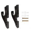 Wall Mount Wooden Stand Holder Samurai Katana Tanto Hook Hanger Adjustable Display Rack for Knife Cosplay Wand. 