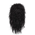 HAIRJOY Funny Halloween Cosplay Wig Men Women 70s 80s Long Curly Black Rocker Costume Wig. 