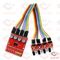 4-Way Infrared Tracking Obstacle Avoidance Sensor Module. 