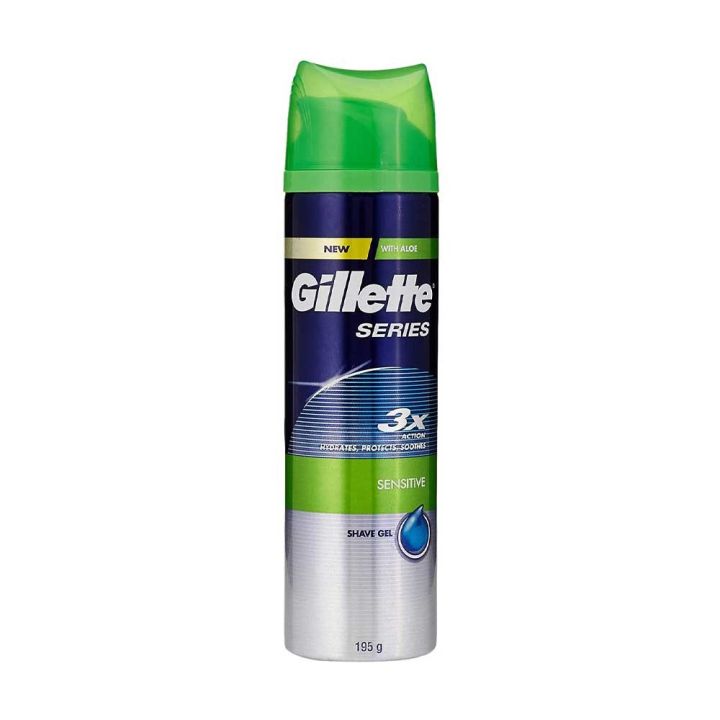 Australian product Gillette aloe vera Shave Gel used for male - 195 gm