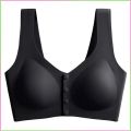 Nursing Bra Latex Feeding Bra Front Buckle Bra.