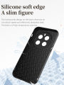 Lenuo For Realme GT5 Pro Sheepskin Leather Shockproof Case Luxury Matte Back Cover. 
