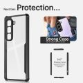 For Infinix Hot 50 Edge-Reinforced Shockproof Cushion Back Clear Hybrid Transparent Hard Cover Casing-EFH.