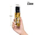 Wild Stone - Code Gold No Gas Body Perfume For Men, Long Lasting Strong Masculine Aroma Fragrance - 120ml. 
