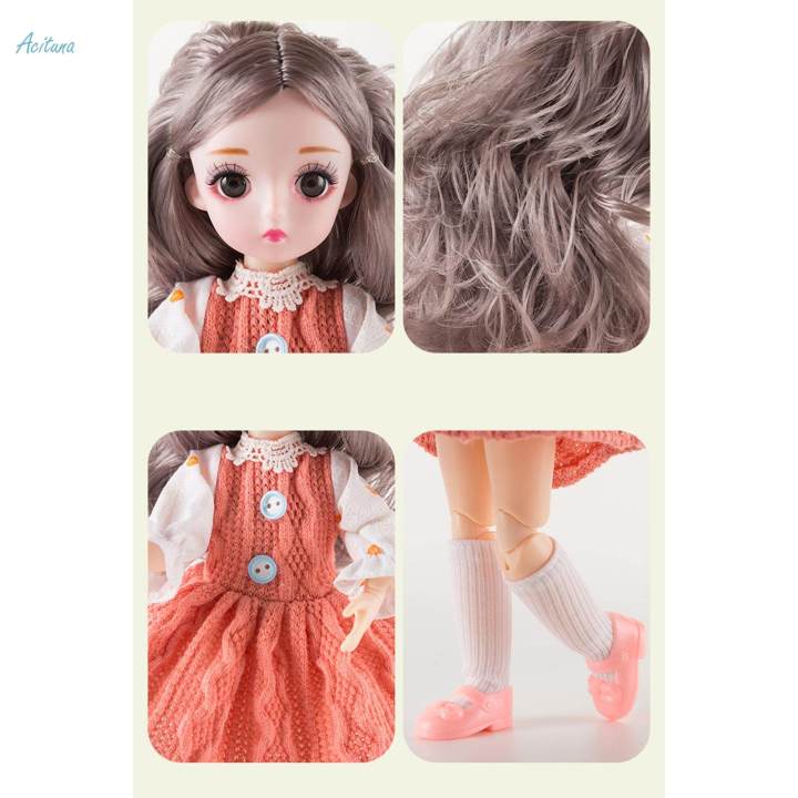 1/6%20BJD%20Doll%20DIY%20Dolls%2012inch%20Ball%20Jointed%20Dolls%20for%20Children%20Day%20Gift%20Kids%20-%20Image%204