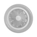 2 In 1 LED Ceiling Fan Modern Lamp White Light For Bedroom Decoration Lighting Ceiling Fan With Light Good Sleep Ultra-Quiet Fan. 