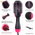 3 In 1 Hair Dryer Hot Air Brush Styler Volumizer One Step Hair Straightener Curler Electric Blow Dryer Brush Wet And Dry Used. 