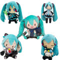 【selevn roind】Explosive Hatsune Miku Plush Doll Beautiful Girl Peripheral Plush Toy Kawaii Pillow Girl Birthday Gift Couple Gift. 