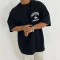 Men printed T-shirt Loose T-shirt summer fashion short-sleeved T-shirt tops men's short-sleeved tops M-3XL KEEMEEUYZO. 