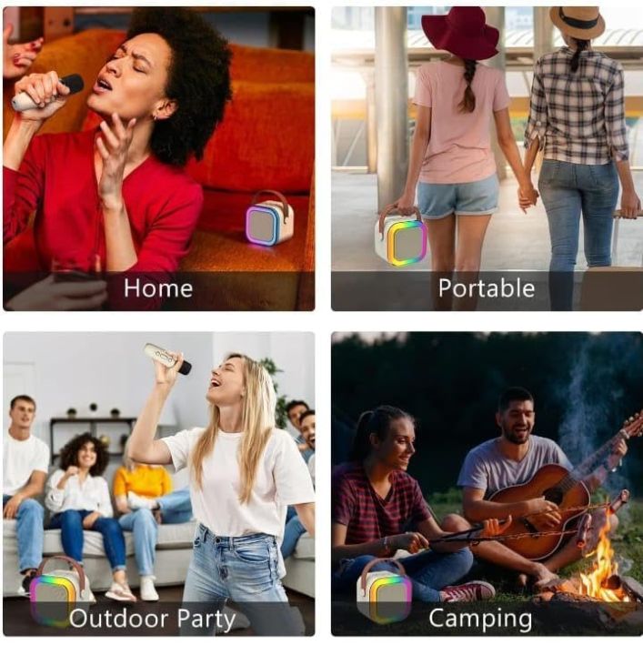 K12%20Karaoke%20Bluetooth%20Speaker%20With%20Microphone%20Music%20Box%20-%20Image%202