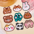 Cartoon Small Animal Embroidery Patch Cloth Stickers Clothes Bags Self-adhesive Cloth. 