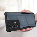 Motorola Edge 50 Fusion Xundd Bumper Case Reinforced Corner Transparent Back Cover Phone Case. 