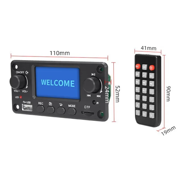 TPM118B%20Digital%20Audio%20Player%20MP3%20Decoder%20Board%20High%20Quality%20Portable%20MP3%20Player%20Module%20with%20Bluetooth%20and%20FM%20Radio%20-%20Image%202