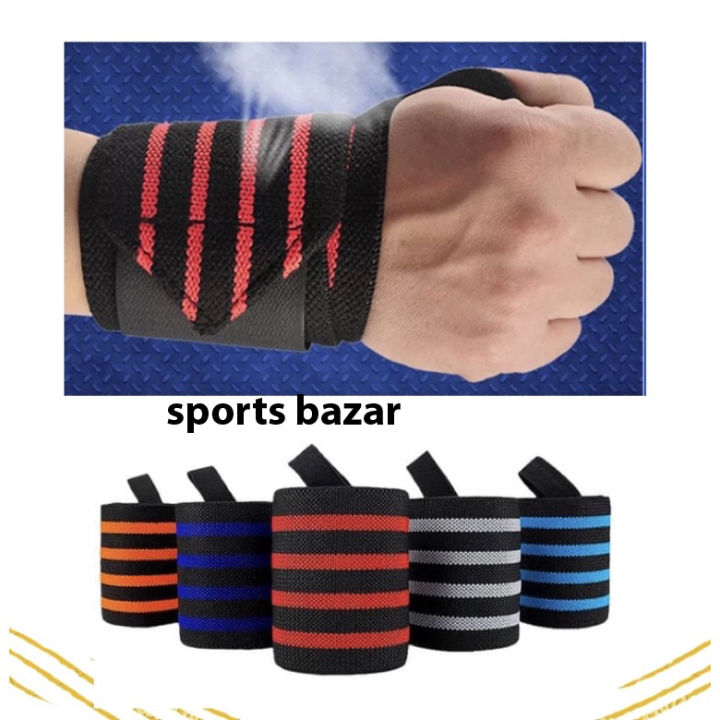 1%20Pair%20(2Pcs)%20%20Wrist%20Support%20Straps%20Color%20Wrapped%20Wristband%20Basketball%20Volleyball%20Weightlifting%20Fitness%20Bandage%20Wristband%20Elastic%20Protection%20Training%20Necessary%20-%20Image%208