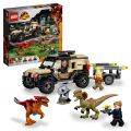 LEGO 76951 PYRORAPTOR & DILOPHOSAURUS TRANSPORT.