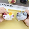 Funny Novelty Burst Eye Cat Vent Ball Toy Big Face Angry Cat Decompression Ball Animal Anti Stress Adult Kids Soft Squeeze Toys MuXiaRe. 