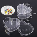 Clear Acrylic Boxes Doll Toy Storage Box Blind Box Display Stand Heart Boxes FINPAE. 
