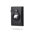 2024For Apple Airtag Wallet Men Carbon Fiber ID Credit Card Holder Rfid Slim Airtag Slide Wallet Designer Cardhol %s: %s. 