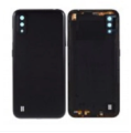 Samsung Galaxy A01 - ( Polycarbonate Plastic ) Casing / Back Shell / Back Panel / Battery Cover / Back Door / Back Replacement Part with Button.