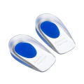 Silicone Gel Heel Cup Pad, Shoe Inserts for Plantar Fasciitis, Sore Heel, Heel Pain, Heal Dry Cracked Heels, Achilles Tendinitis Foot Comfort Pads Support. 