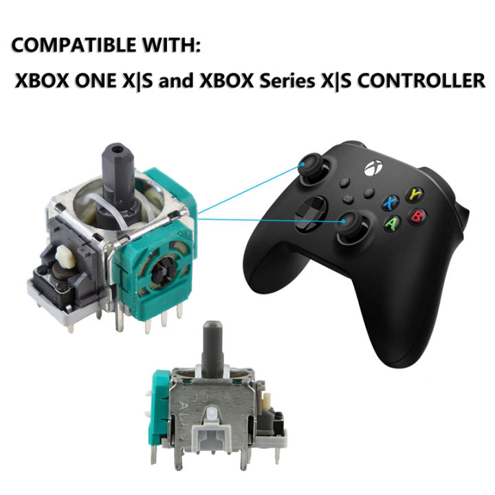 9%20in%201%20Joystick%20Replacement%20Kits%20for%20Xbox%20Series%20X/S%20Xbox%20One%20Controller%20with%20T6/T8%20Screwdriver%203D%20Analog%20Thumbstick%20Repair%20Kit%20-%20Image%202