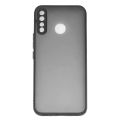 For Tecno Spark 4 (KC8/KC2) Frosted Matte Shockproof Hard Phone Case Bumper Back Cover Luxurious Translucent Smoky Fashion Case (Back Cover For Smartphone). 