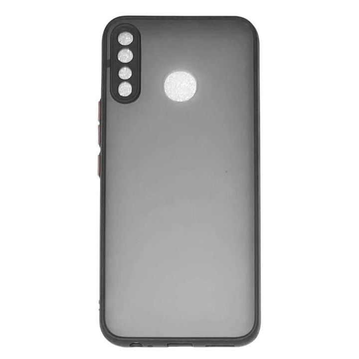 For Tecno Spark 4 (KC8/KC2) Frosted Matte Shockproof Hard Phone Case Bumper Back Cover Luxurious Translucent Smoky Fashion Case (Back Cover For Smartphone)