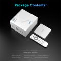 KICKPI KP1 TV Box Google Netflix Certified Android 11 Amlogic S905Y4 2GB 32GB 4K Voice AV1 1080P HD 5G Wifi BT5.0 Androidtv. 