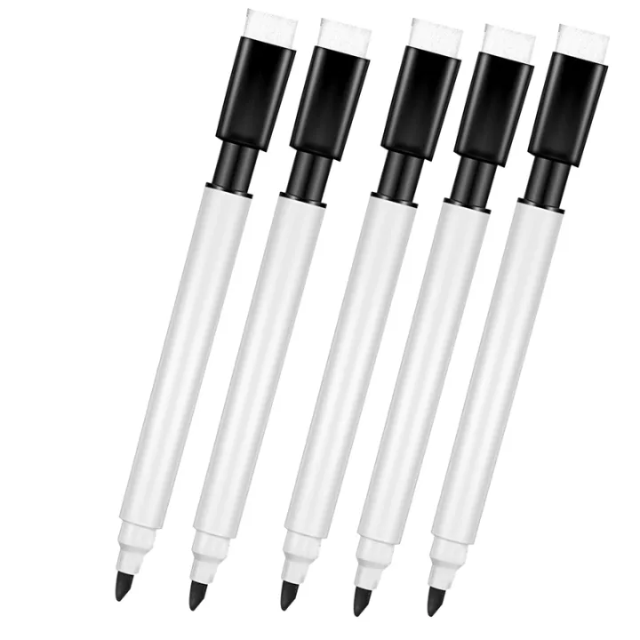 100%20Pieces%20Dry%20Erase%20Markers%20Whiteboard%20Black%20Dry%20Erase%20Markers%20with%20Rubber%20Cap%20Fine%20Tip%20Dry%20Erase%20Markers%20-%20Image%203