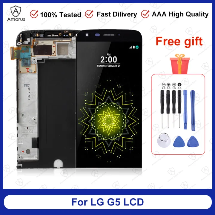 Amorus%205.3"%20Original%20LCD%20For%20LG%20G5%20H850%20LCD%20display%20touch%20screen%20Digitizer%20Full%20Assembly%20tested%20screen%20Replacement%20Parts%20for%20LG%20G5%20H840%20H860%20F700%20Pantalla%20with%20frame%20Repair%20Parts+free%20repair%20tool%20-%20Image%203