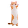 【Yurui】Cute Pluh Cat oft tuffed Kitten Pillow leep Long Pluh Toy.