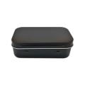 95x60x21mm Black Tin Box Black Metal Box With Matte Candy Box Small Box. 