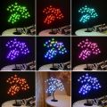 Beautiful Night Cherry Blossom Tree Light,17inch 40LED Lighted Tabletop Artificial Flower Bonsai Tree Lamp USB Powered Gifts for Home Decor.