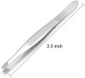 Stainless Steel Tweezers, Chimta - Flattened. 