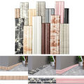 2.3M Self-adhesive Wall Decorative Wire 3D PE Foam Skirting Border Decor Waterproof Sticker Wallstick Wall-paper Border Decor.