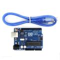 DIP Arduino Uno R3 Development Board Microcontroller Based On ATmega328 With USB Cable For Arduino With Cables. 